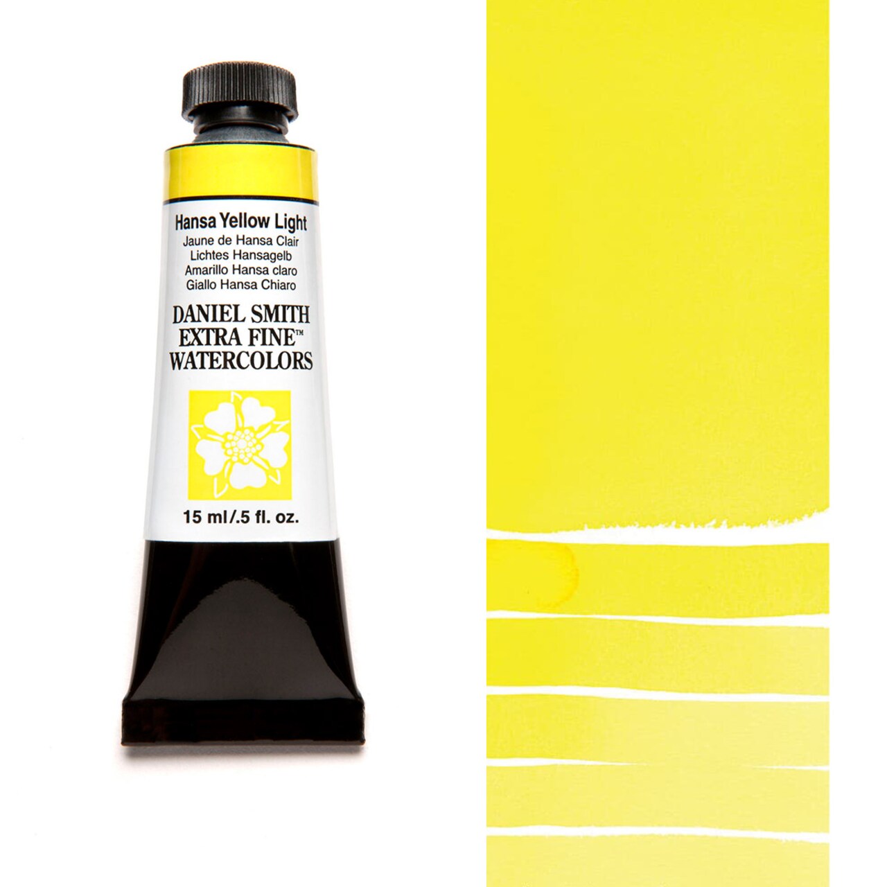 Daniel Smith Extra Fine Watercolors - Hansa Yellow Light, 5 ml Tube